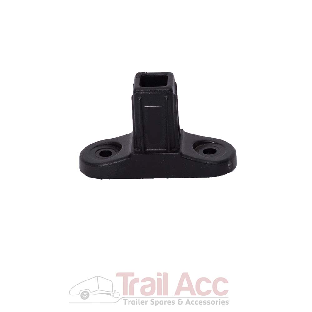 POS_19-SQ-BRACEB 19mm Square Brace Black - Image 1