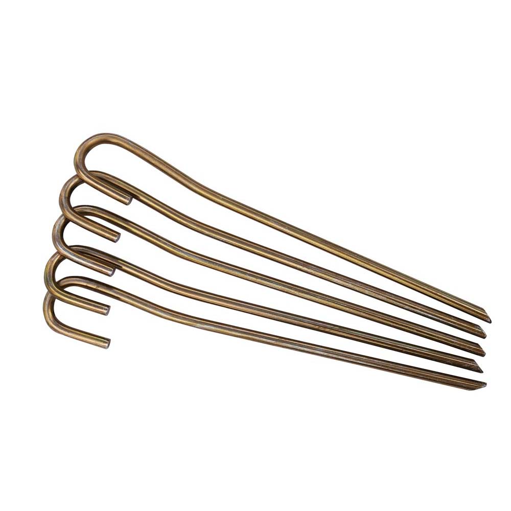 POS_225-076 Tent Peg Straight 150x5mm Spring Steel (5-Pack) - Image 1