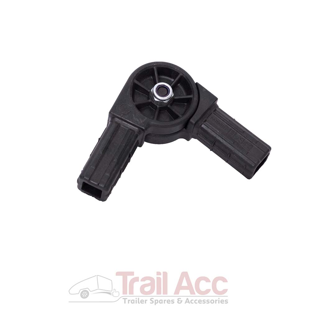 POS_25-SQ-ADJ-B 25mm 2-way-adj Black - Image 1