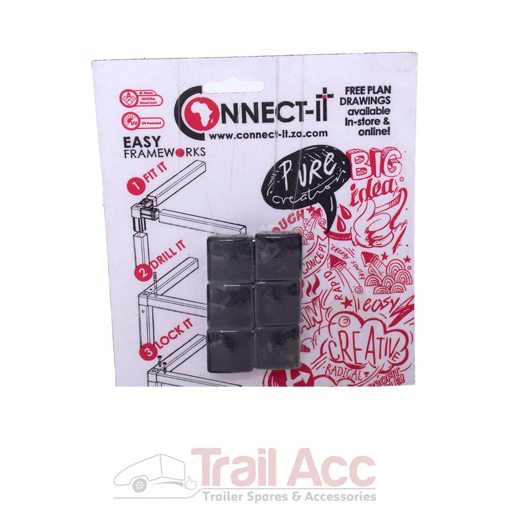 POS_25-SQ-END-B-CRD 25mm Srt Sq end Cap Bl - Image 1