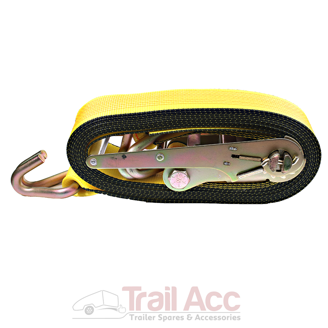 POS_34147 10T Ratchet and Strap Yellow - Image 1