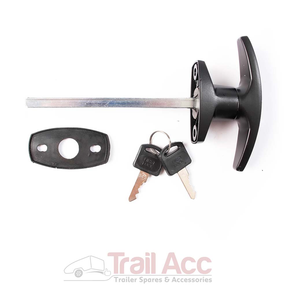 POS_3496 Black Locking T Handle 360 - Image 1