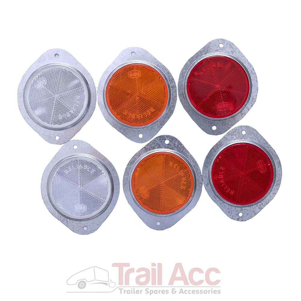 POS_76CS Round Clear Refl Pair 76mm - Image 1