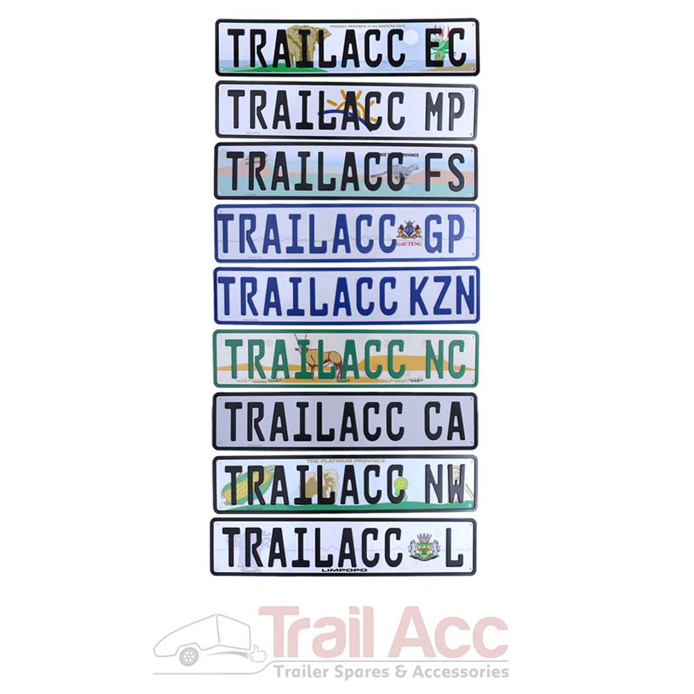 POS_AL440NPNC Numberplate Single 440x120mm Northern Cape - Image 1