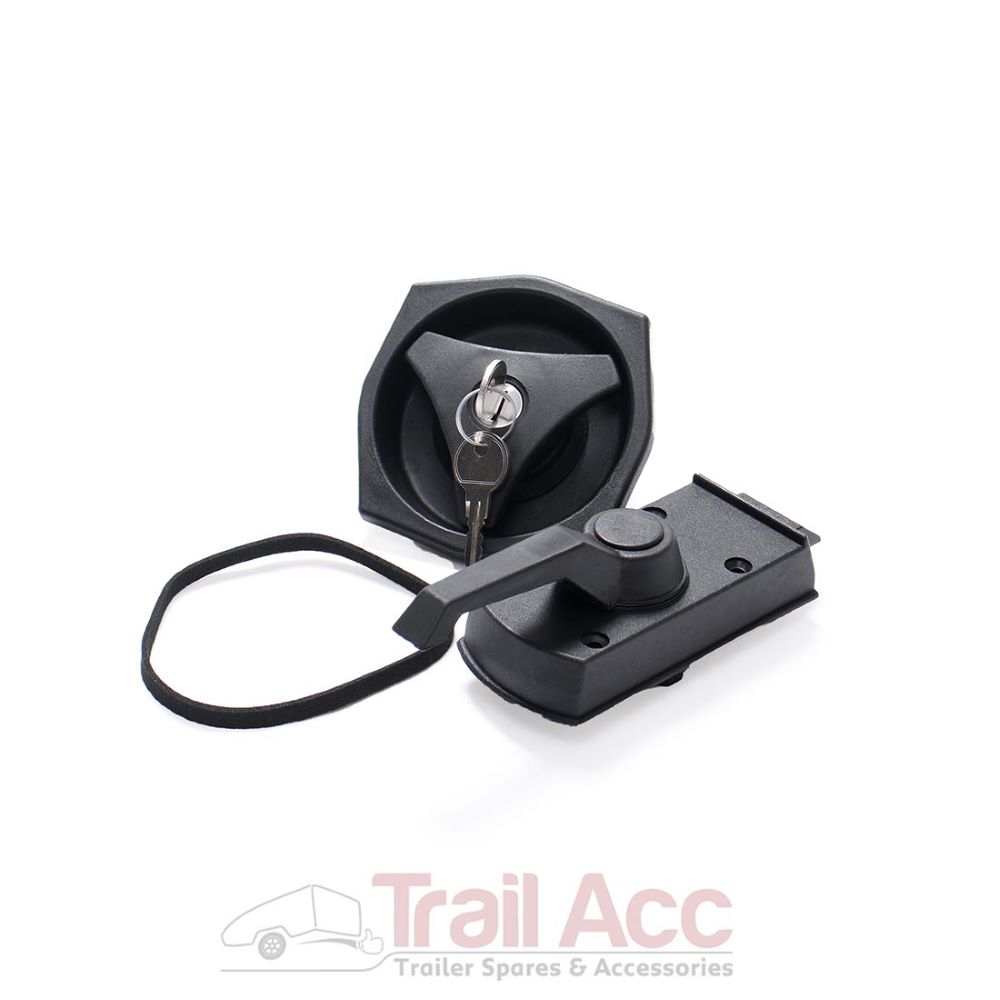 POS_CARAVANDOORLOCKCOMPLETE Door Lock FF System 1020SB51 Complete - Image 1