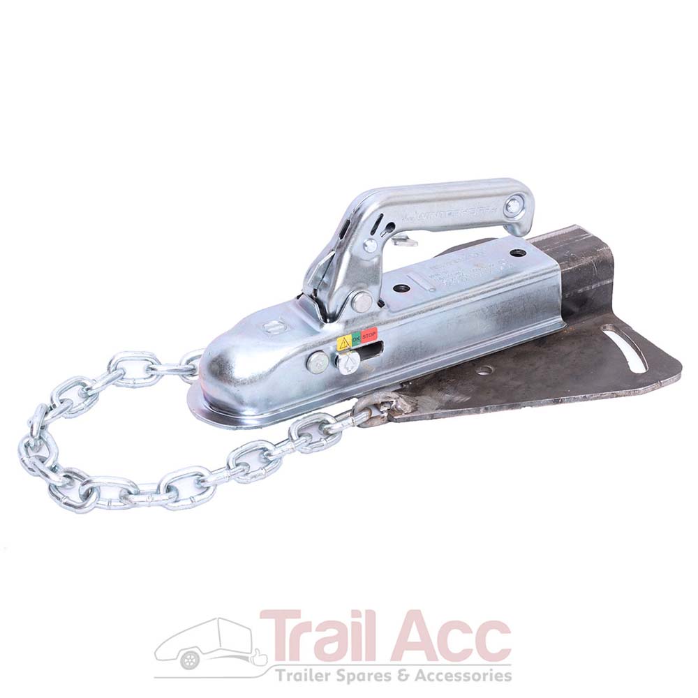 POS_CPC50SQC Coupler and Plate 50mm SQ With Chain - Image 1