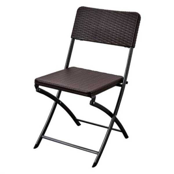 Kaufmann Chair Foldable HDPE Brown