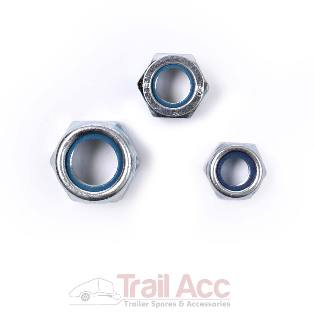 POS_M5NYLOCNP Nylock Nuts PKT50 M5 - Image 1