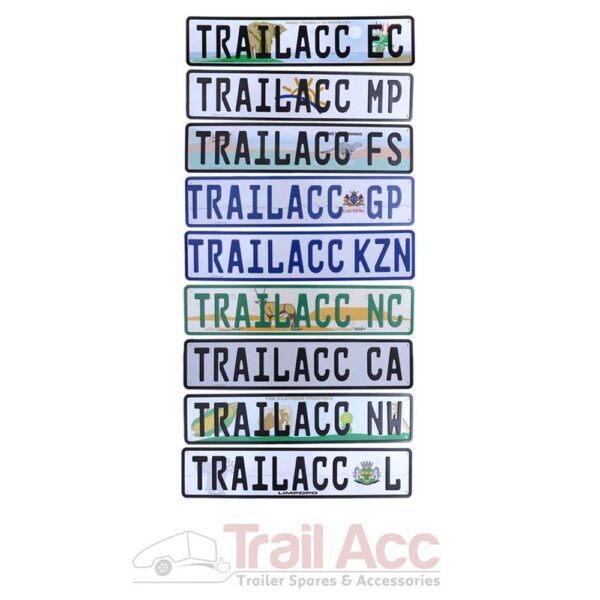 Numberplate SET 440x120mm North West