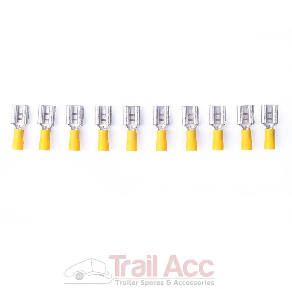 POS_RSL225 Yellow Female Term 9.3mm - Image 1