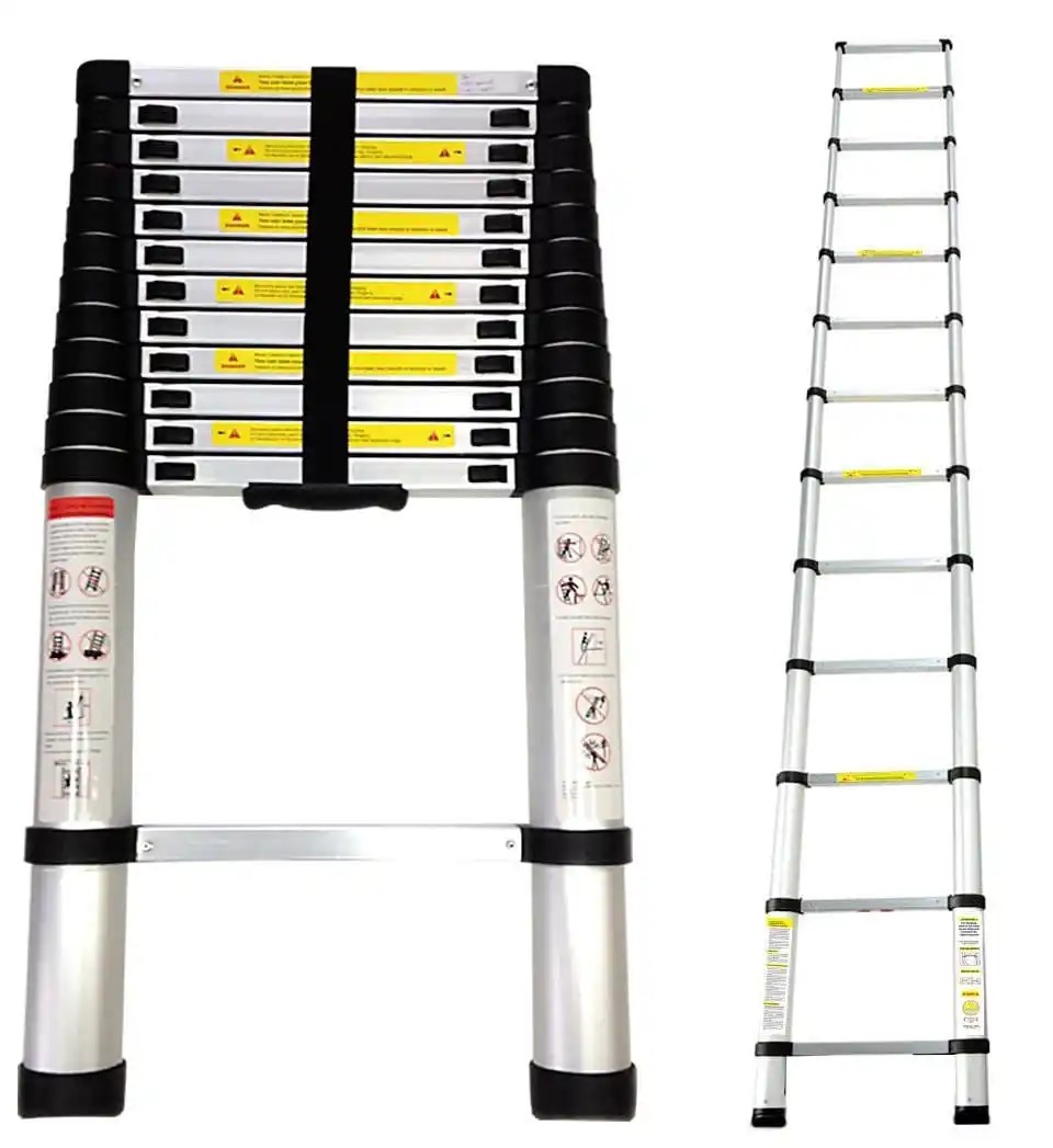 POS_TELESCOPICLADDER Aluminium Telescopic Ladder - Image 1