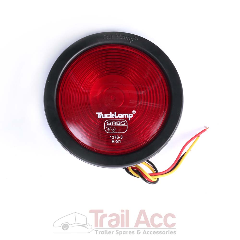 POS_TL2 Round Truck Light Red - Image 1