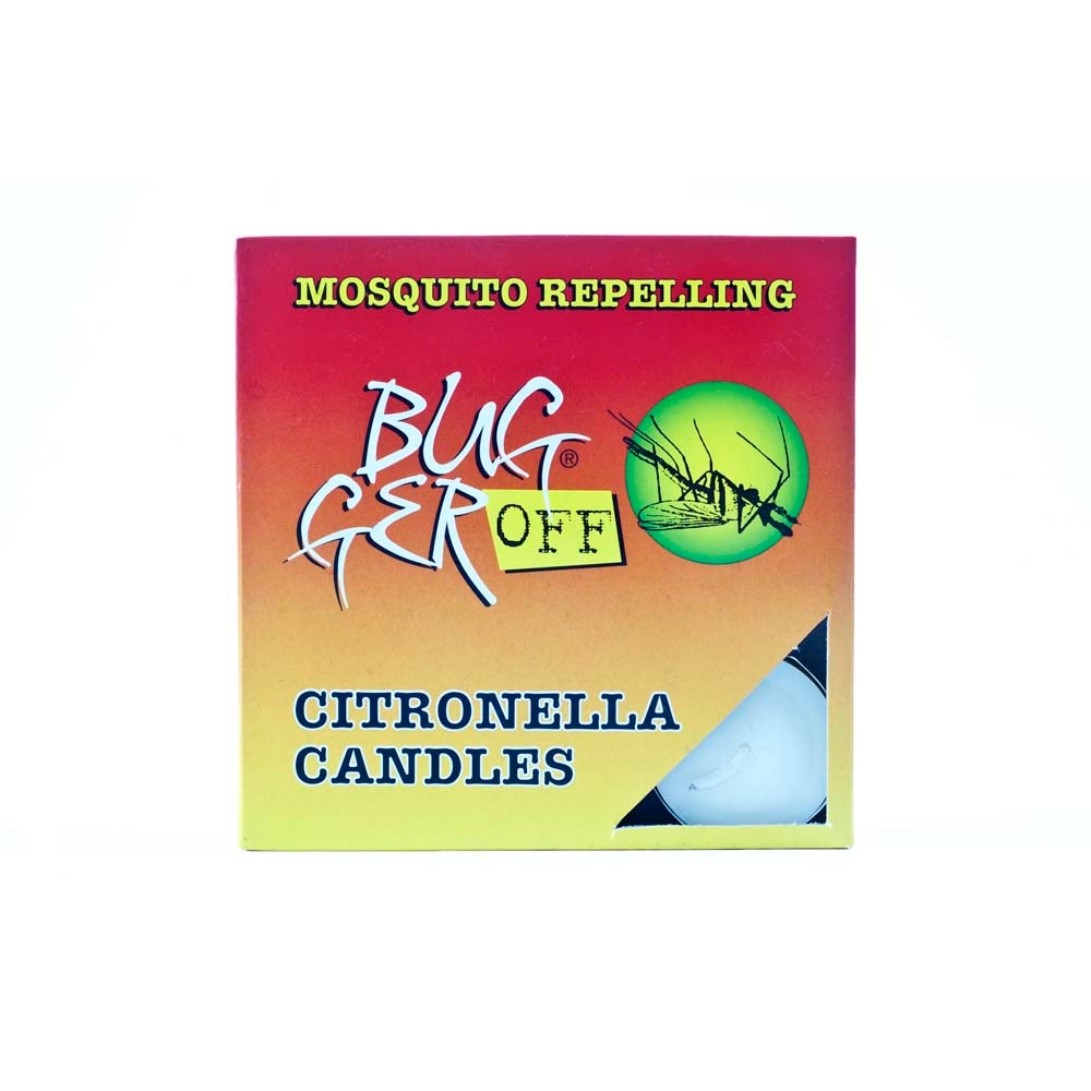 POS_V0502137 Bugger Off Citronella T-Lite Candles 9PK - Image 1