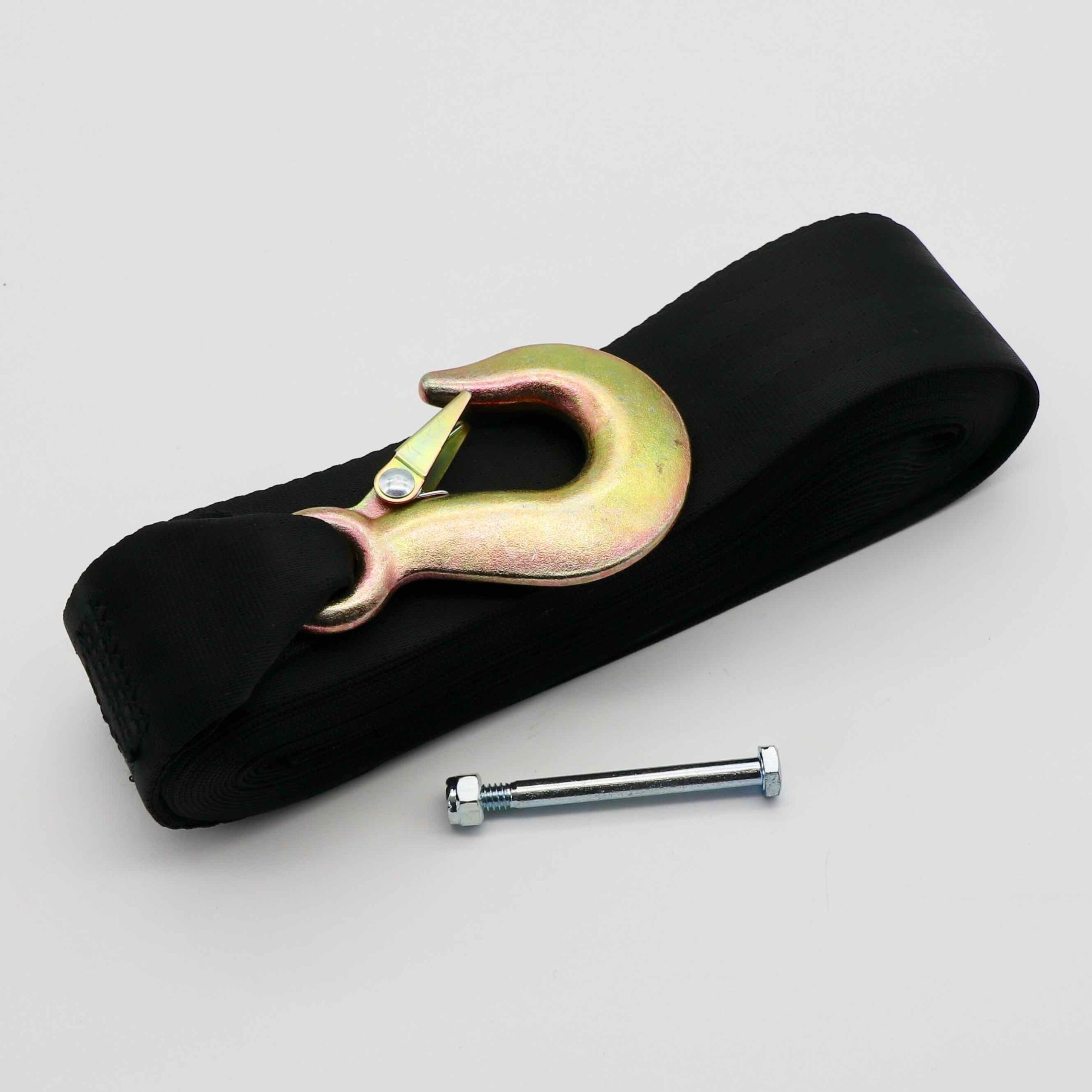POS_WT-70-25 Winch Strap W.hook 7.5m - Image 1