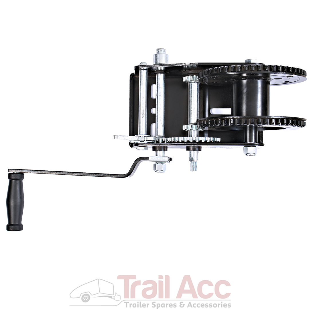 POS_WT-77-37 3700LB Double Gear Winch - Image 1