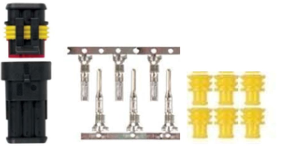 POS_3WAYTERMINALCONNECTORSET 3 Way Terminal Conector Set - Image 1