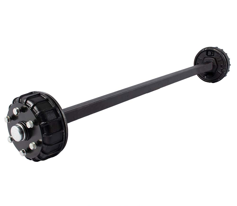 POS_AFC45A.04 Axle 1600kg Braked 45x1700 Burquip 6/139B - Image 1